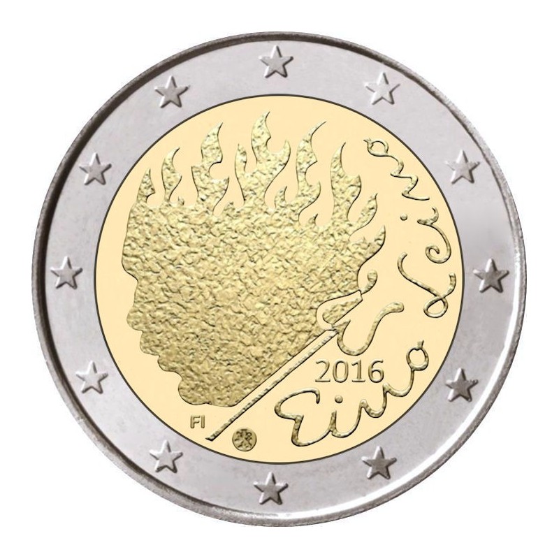 Finlande Euro Commemorative Eino Leino