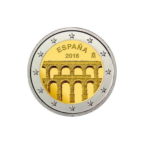 espagne-2016-2-euro-commemorative-segovia