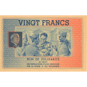 20 Francs - Bon de solidarité