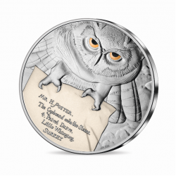 SERPENTARD Slytherin Harry Potter Silver Coin 10€ Euro France 2022