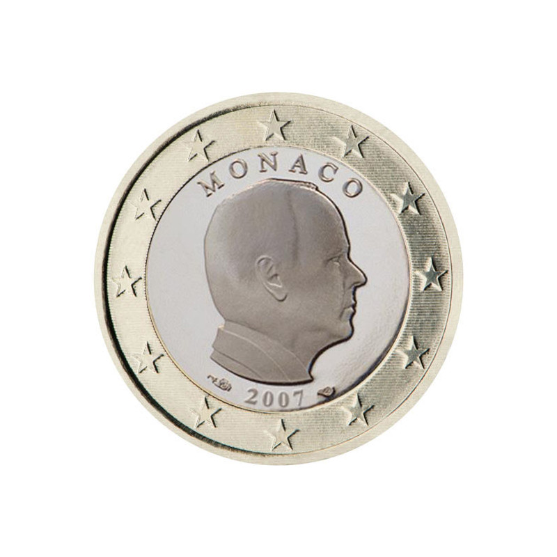 1 euro monaco 2007 erreur sans les différents