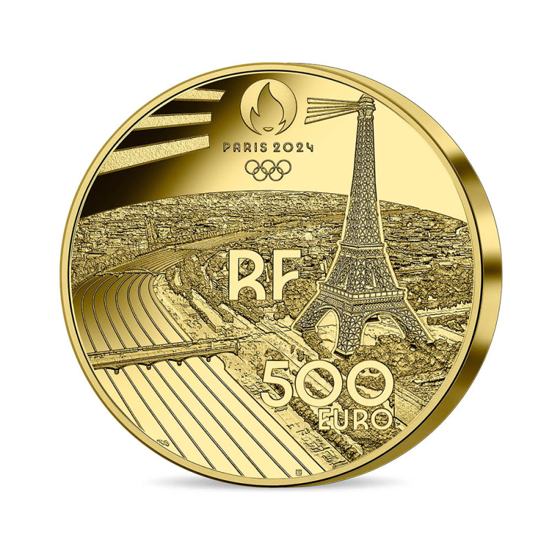 Monnaie De Paris 2023 - Collection Mascotte JO PARIS 2024 - 500€ Or BE 5 Oz