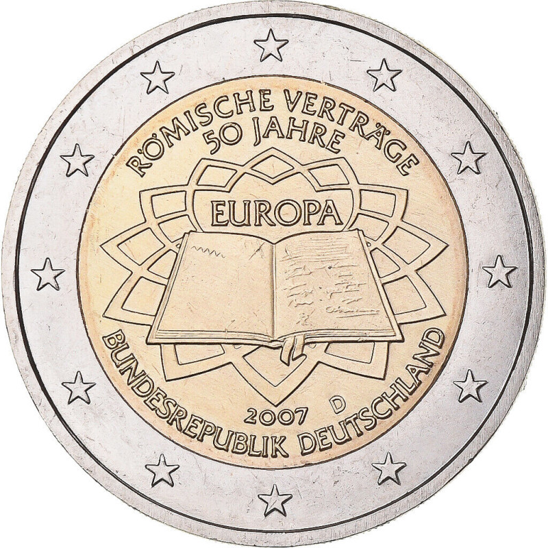 2 € Traité de Rome commémorative