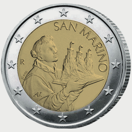 Saint Marin 2024 - 2 euro courante