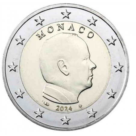 Monaco 2024-  2 euro Albert