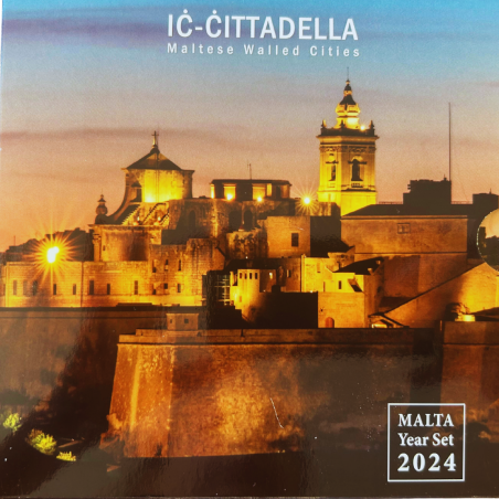 Malte 2024 - Coffret BU inclus 2 euro commémorative Castello de Gozo