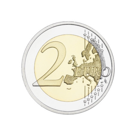 Espagne 2024 Police - 2€ + carte commémorative