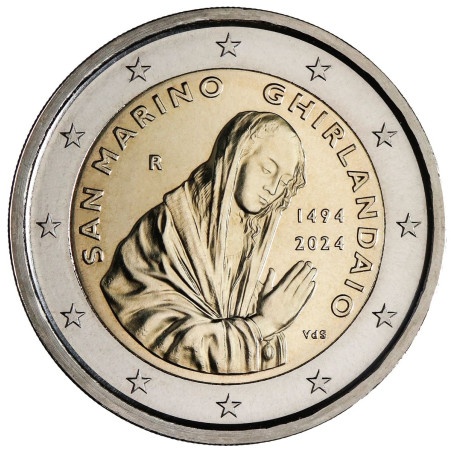 Saint Marin 2024 – 2 euro commémorative Ghirlandaio