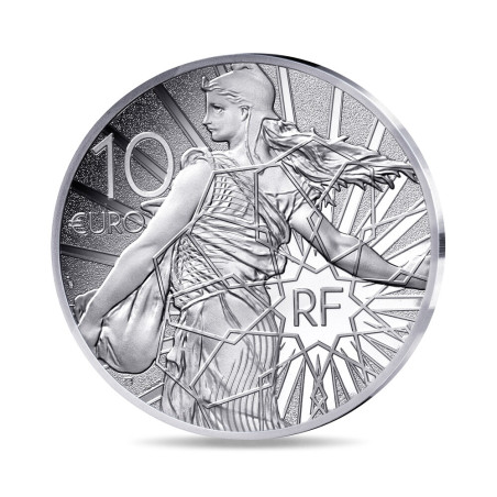 Monnaie de Paris 2024– Semeuse "La Toison d'Or" 10€ Argent BE