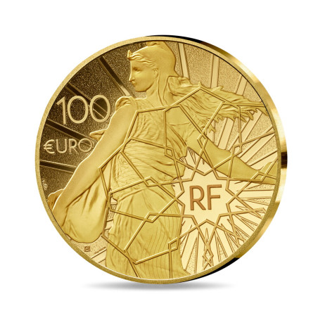 Monnaie de Paris 2024– Semeuse "La Toison d'Or" 100€ or BE