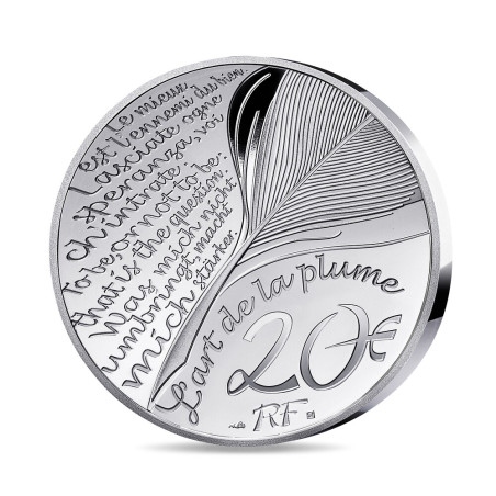 Monnaie de Paris 2024 - 20€ ARGENT Haut Relief  - A. Dumas