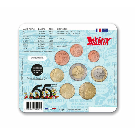 Miniset Asterix Anniversaire BU - 2024