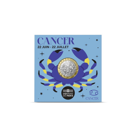 Monnaie de Paris- Collection Astro 2024- Cancer