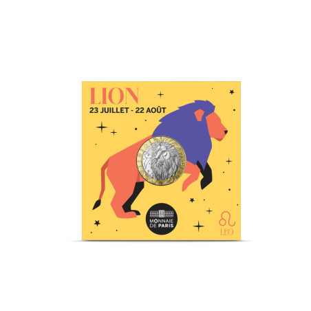 Monnaie de Paris- Collection Astro 2024- Lion