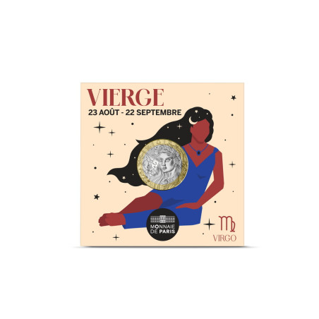 Monnaie de Paris- Collection Astro 2024- Vierge