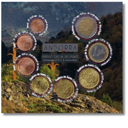 Andorre 2024 – Coffret BU Euro