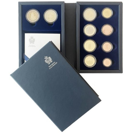 Coffret RARE BE Saint Marin 2024 - série complète + 2€ Ghirlandaio et 2€ droits civils