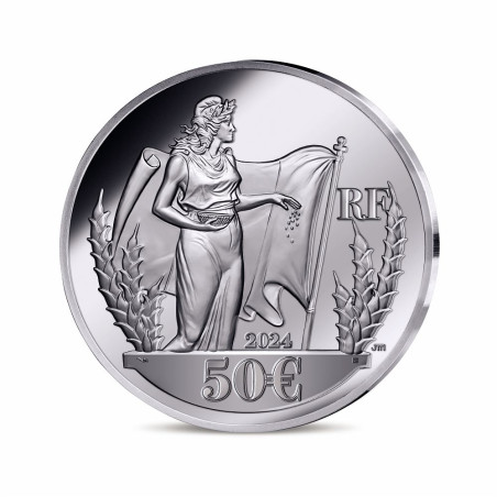 Monnaie de Paris 2024 - 50€ Argent BE MERCANTI - JIMENEZ