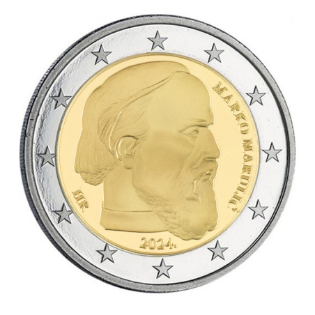 Croatie 2024 – 2 euro Coincard  "Marko Marulic"