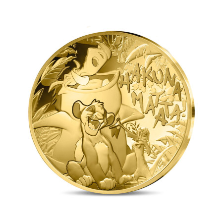 Monnaie de Paris 2024 - LE ROI LION -50€ Or 1/4 oz. BE