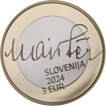 Slovénie 2024 - 3€ commémorative UNC –  Rudolf Maister