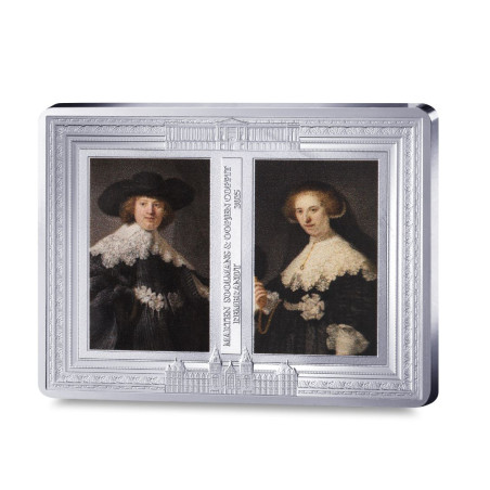 Monnaie de Paris 2025- COLLECTION LE LOUVRE - REMBRANDT- 10€ Argent BE