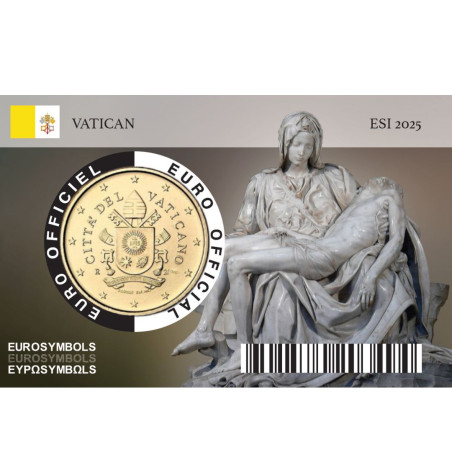 Vatican 2025 " Michel-Ange" - 50 centimes incluse