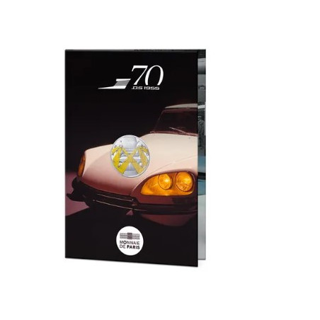 Monnaie de Paris 2025- 70 ANS DE LA CITROEN DS- 10€ Argent